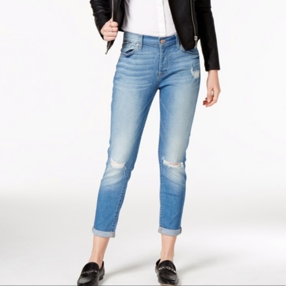 7 For All Mankind Denim - 7 For All Mankind Josefina Boyfriend Jeans